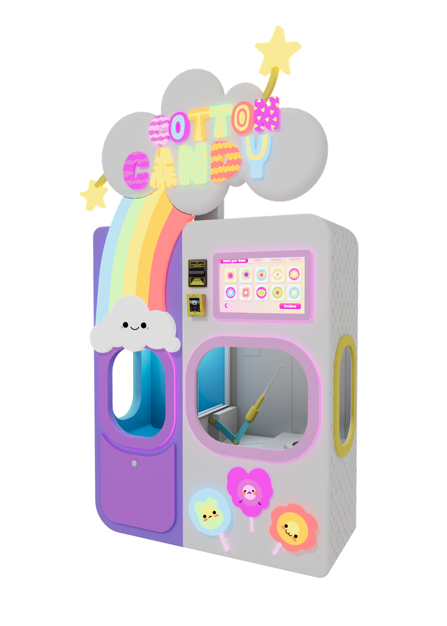 Sweet Robo Cotton Candy Machine