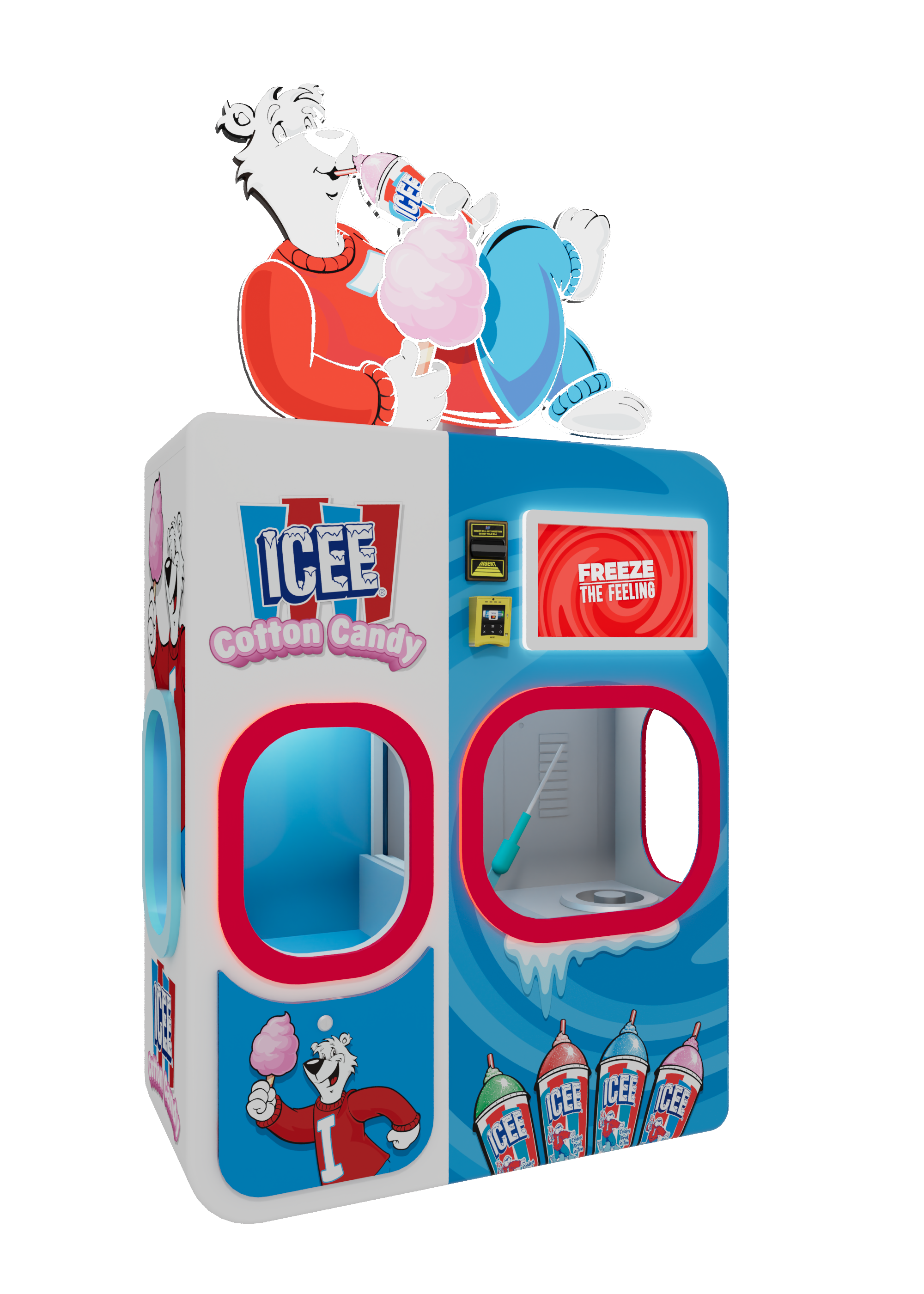Sweet Robo ICEE Cotton Candy Machine