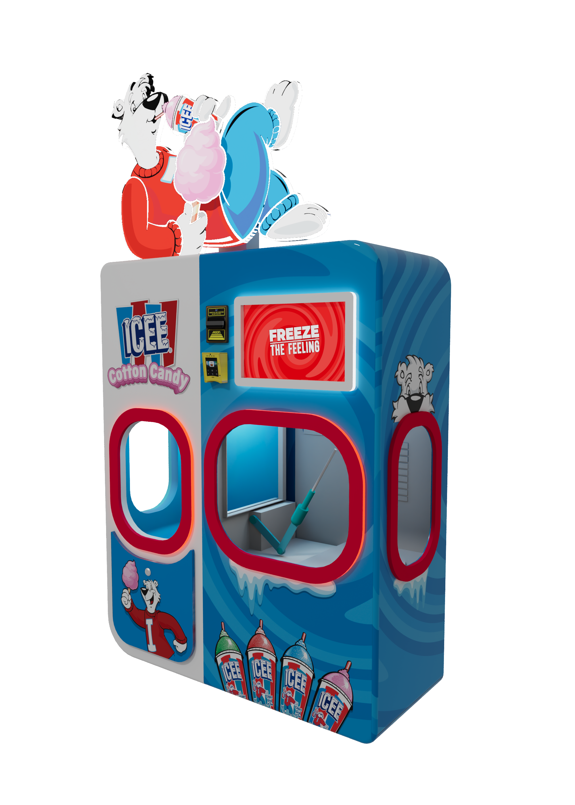 Sweet Robo ICEE Cotton Candy Machine