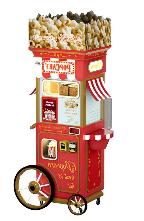 Sweet Robo PopCart Popcorn Machine
