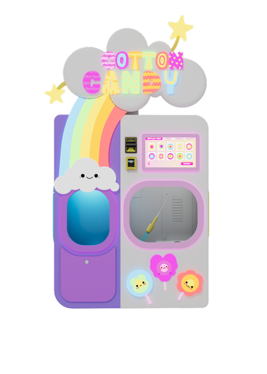 Sweet Robo Cotton Candy machine